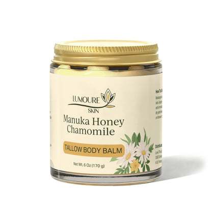 Manuka Honey Chamomile Tallow Body Balm - LUMOURE SKIN